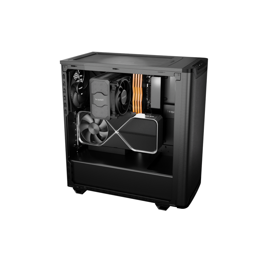 BEQUIET PURE BASE 501 AIRFLOW WINDOW BLACK