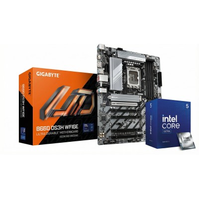 Πακέτο Intel LGA1851 Επεξεργαστή και μητρικής | Intel Core Ultra 5 245K | GIGABYTE B860 DS3H WIFI6E |