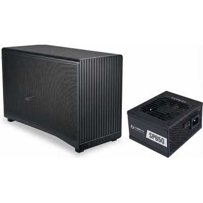 Πακέτο Κουτιού και τροφοδοτικού | Lian Li PC-A3X BLACK | Lian Li SP V2 Gold. 850 W - B Stock
