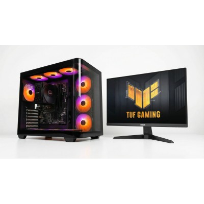 Πακέτο Intel LGA1700 Υπολογιστή και οθόνης | Sparrow® Lumina Intel Core i3 14100 | ASUS MONITOR 24.5" TUF Gaming VG257Q5A