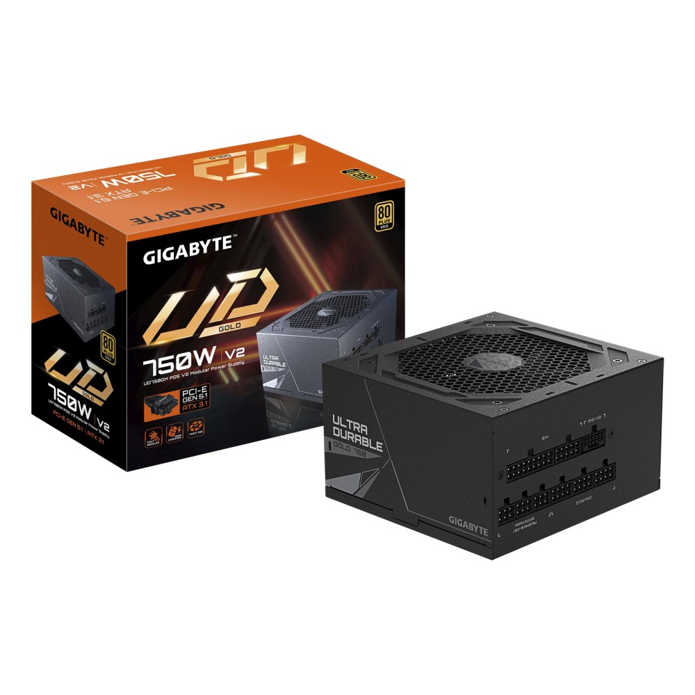 GIGABYTE UD750GM PG5 V2 ATX 3.1 750W 80 PLUS GOLD