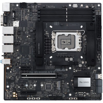 ASUS PRO WS W680M-ACE / LGA 1700 / DDR5 ECC