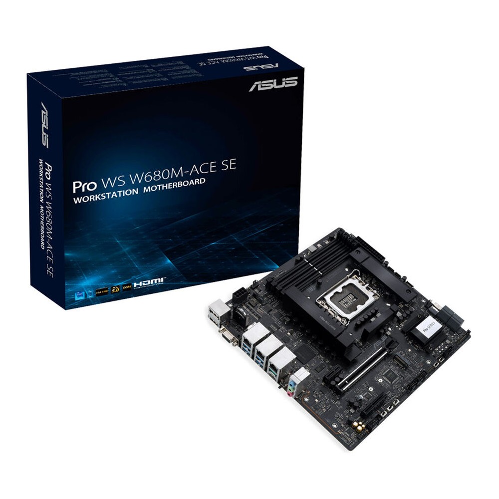 ASUS PRO WS W680M-ACE / LGA 1700 / DDR5 ECC