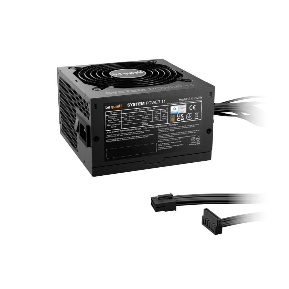 be quiet! System Power 11 550W | PSU για Gamers & Pros