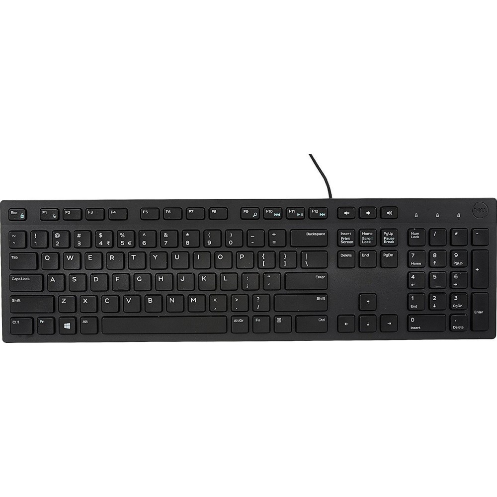 Dell Keyboard KB216 Greek Qwerty Multimedia, Black