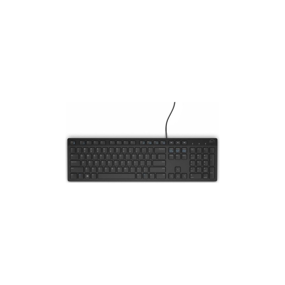 Dell Keyboard KB216 Greek Qwerty Multimedia, Black