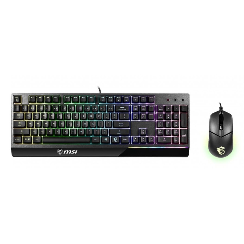 MSI VIGOR GK30 COMBO RGB MEMchanical Gaming Keyboard + GM11 Gaming Mouse