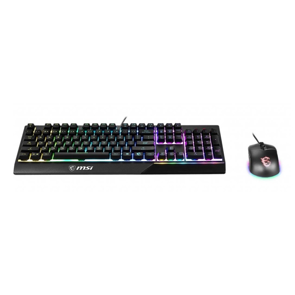MSI VIGOR GK30 COMBO RGB MEMchanical Gaming Keyboard + GM11 Gaming Mouse