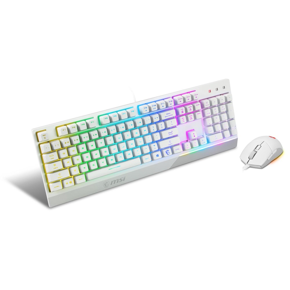 MSI VIGOR GK30 COMBO WHITE MEMchanical Gaming Keyboard + Gaming Mouse