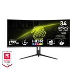 MSI MONITOR 34'' GAMING MAG 342CQR E2 /UWQHD 3440x1440/180Hz/Curved VA