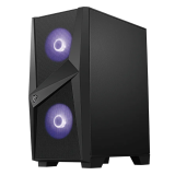 MSI PC CHASSIS MAG FORGE 100M BLACK, MIDI TOWER ATX, RGB LIGHTING