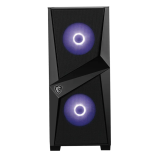 MSI PC CHASSIS MAG FORGE 100M BLACK, MIDI TOWER ATX, RGB LIGHTING
