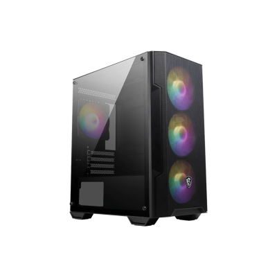 MSI PC CHASSIS MAG FORGE M100A BLACK, MINI TOWER ATX, RGB LIGHTING