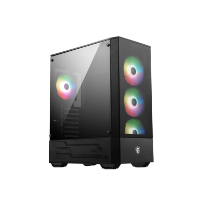 MSI PC CHASSIS MAG FORGE 112R BLACK, MIDI TOWER ATX, RGB LIGHTING