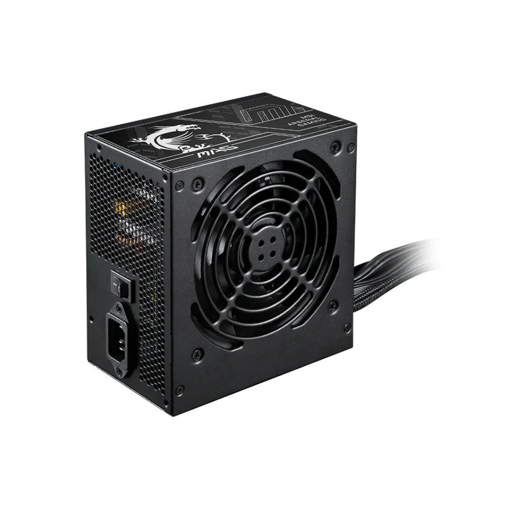 MSI  750W MAG A750BN PCIE5 II, 80+ BRONZE CERTIFIED, HYDRUALIC BEARING