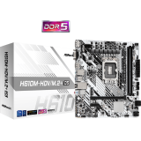 ASROCK  H610M-HDV/M.2+ D5, INTEL LGA1700, INTEL H610, Micro ATX