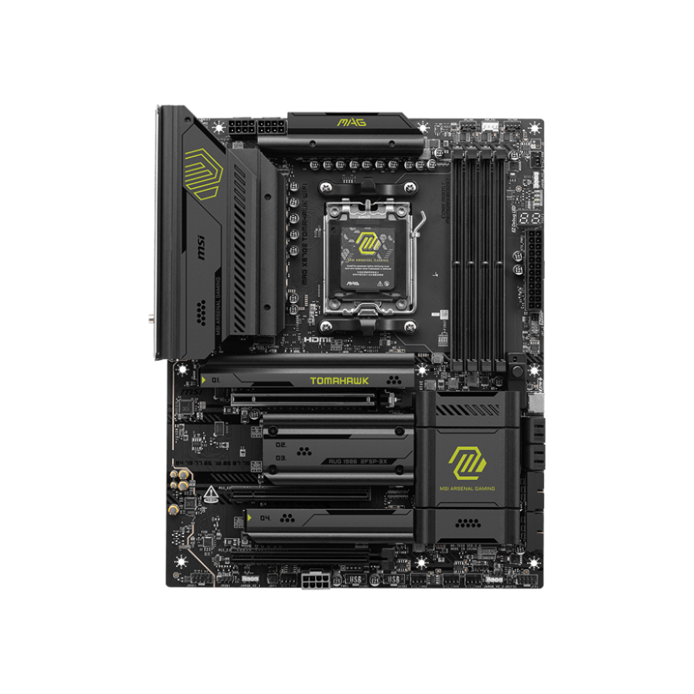 MSI  MAG X870E TOMAHAWK WIFI, AMD AM5, AMD X870E, DDR5, 5G LAN, ATX