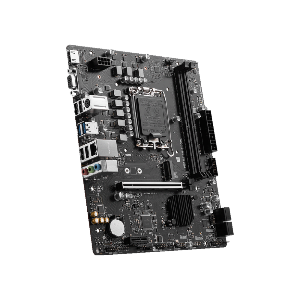 MSI  PRO H610M-E DDR4, INTEL LGA1700, INTEL H610, D-SUB/HDMI, Micro ATX