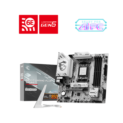 MSI  B850M GAMING PLUS WIFI6E, AMD AM5, AMD B850, DDR5, Micro ATX