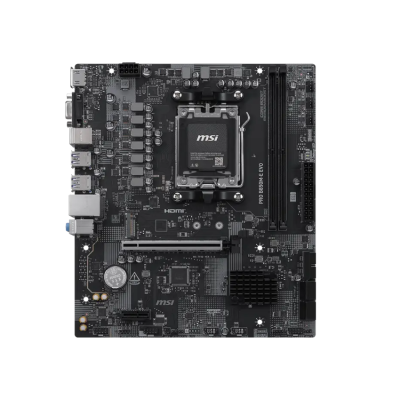 MSI B850M-E EVO, AM5 B850, 2 DIMM SOCKETS DDR5, HDMI/ VGA, PCI-E GEN 5.0, 2.5G LAN, MICRO-ATX