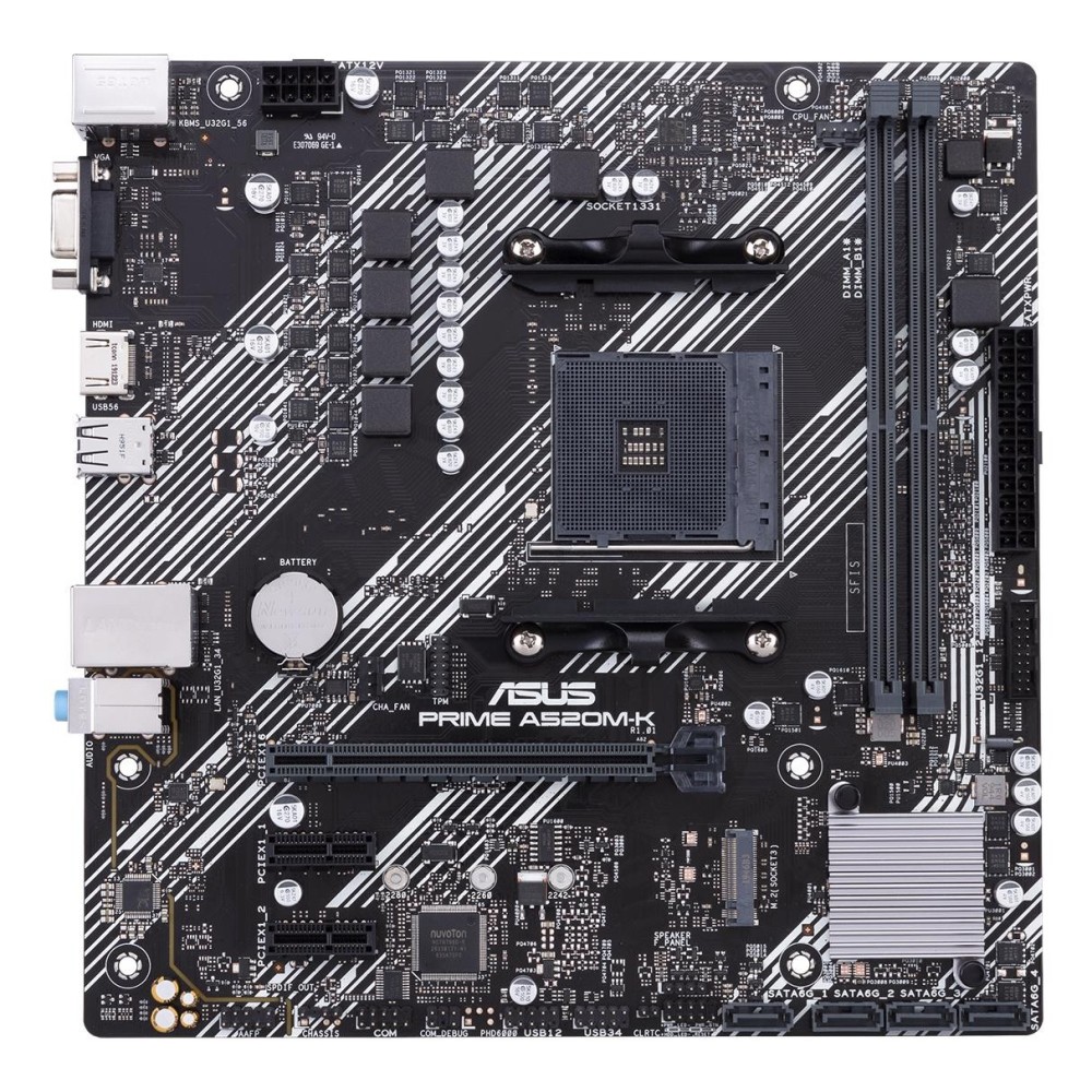 ASUS PRIME A520M-K | Μητρική AM4 | AM4 Motherboard