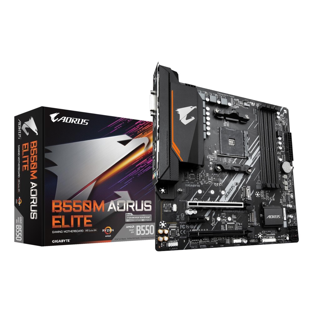 GIGABYTE B550M AORUS ELITE | Μητρική AM4 | Motherboard