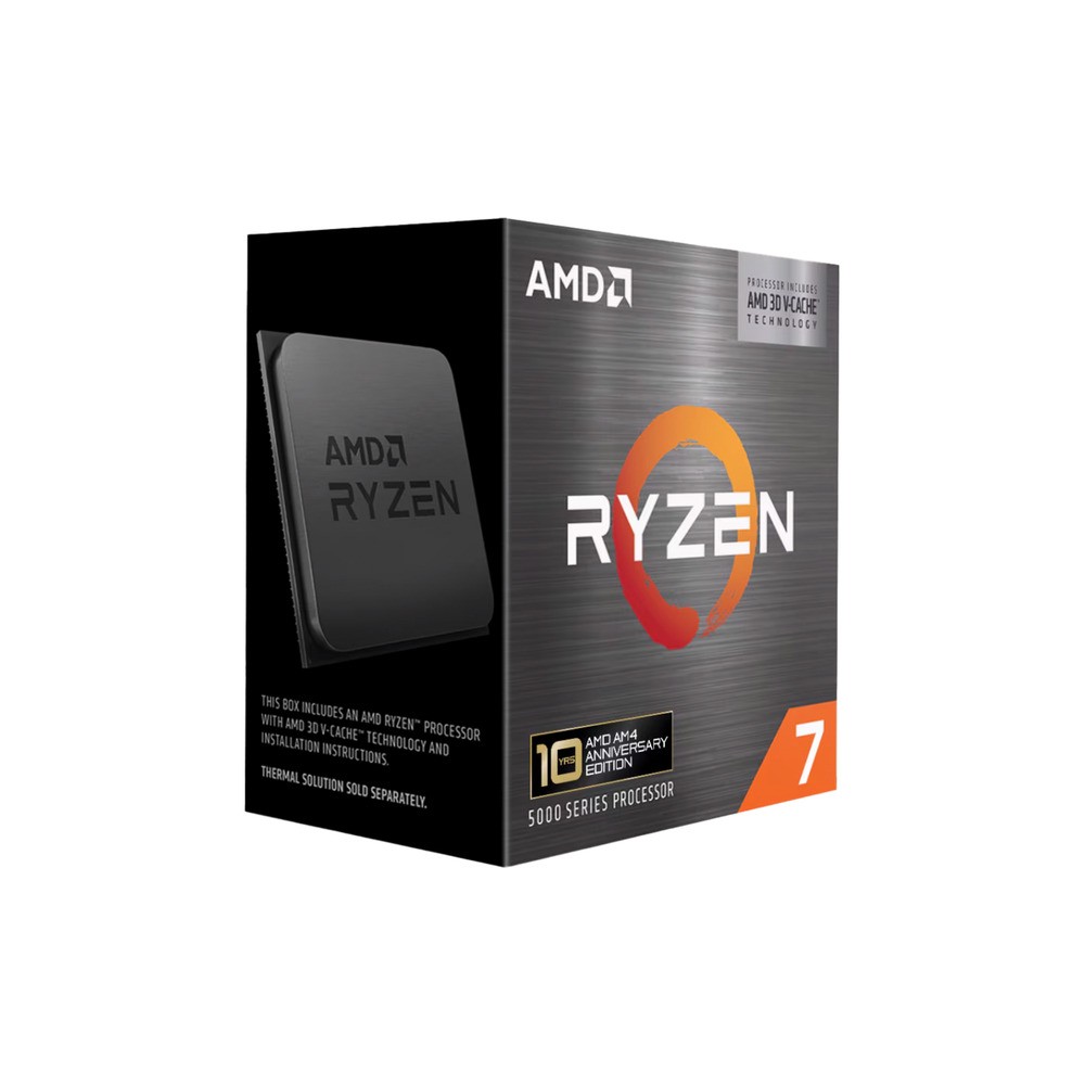 AMD Ryzen 7 5800X3D 3.4 GHz | 8xCores | Cache 96 MB | Socket AM4 | TDP 105W | Box