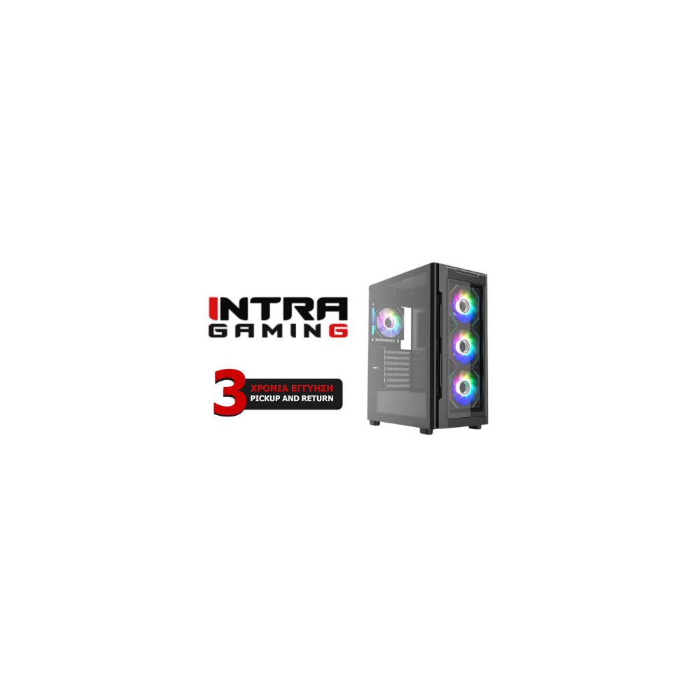 INTRA PC AMD GAMING - AMD RYZEN 7 5700X, 16GB DDR4 3200MHz, NVIDIA VGA RTX 5050 8GB, 1TB SSD NVMe, WIN11HOME