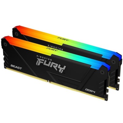 Kingston FURY Beast 16GB 3200MHz RGB Black | RAM για Gamers