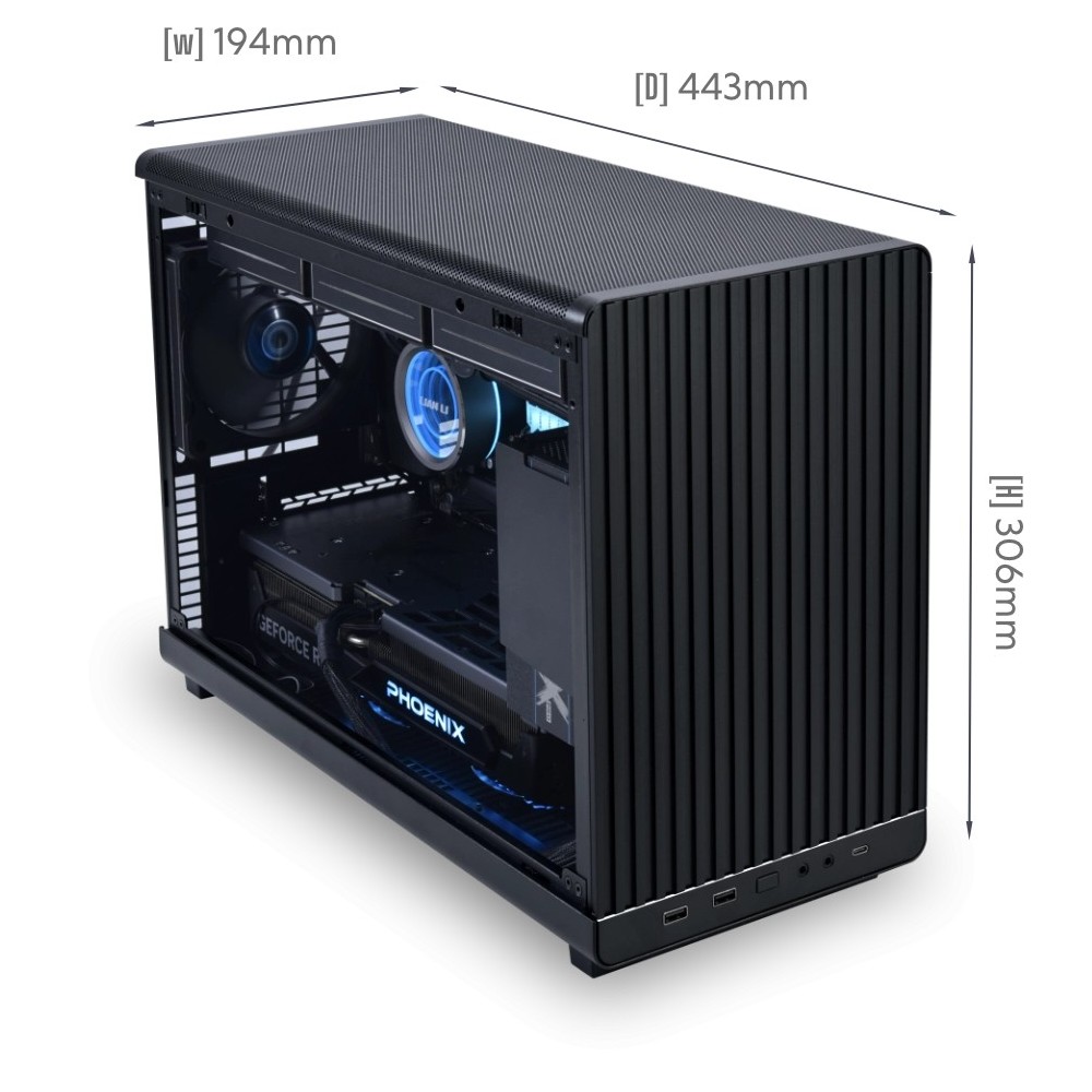 Lian Li A3 mATX WHITE | Compact mATX Case | Θήκη για Gamers