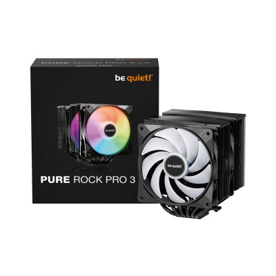 BEQUIET CPU AIR COOLER PURE ROCK PRO 3 LX BLACK