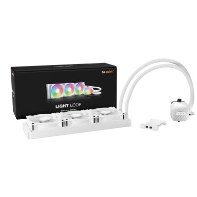 BEQUIET CPU HYDRO COOLER LIGHT LOOP 360mm WHITE