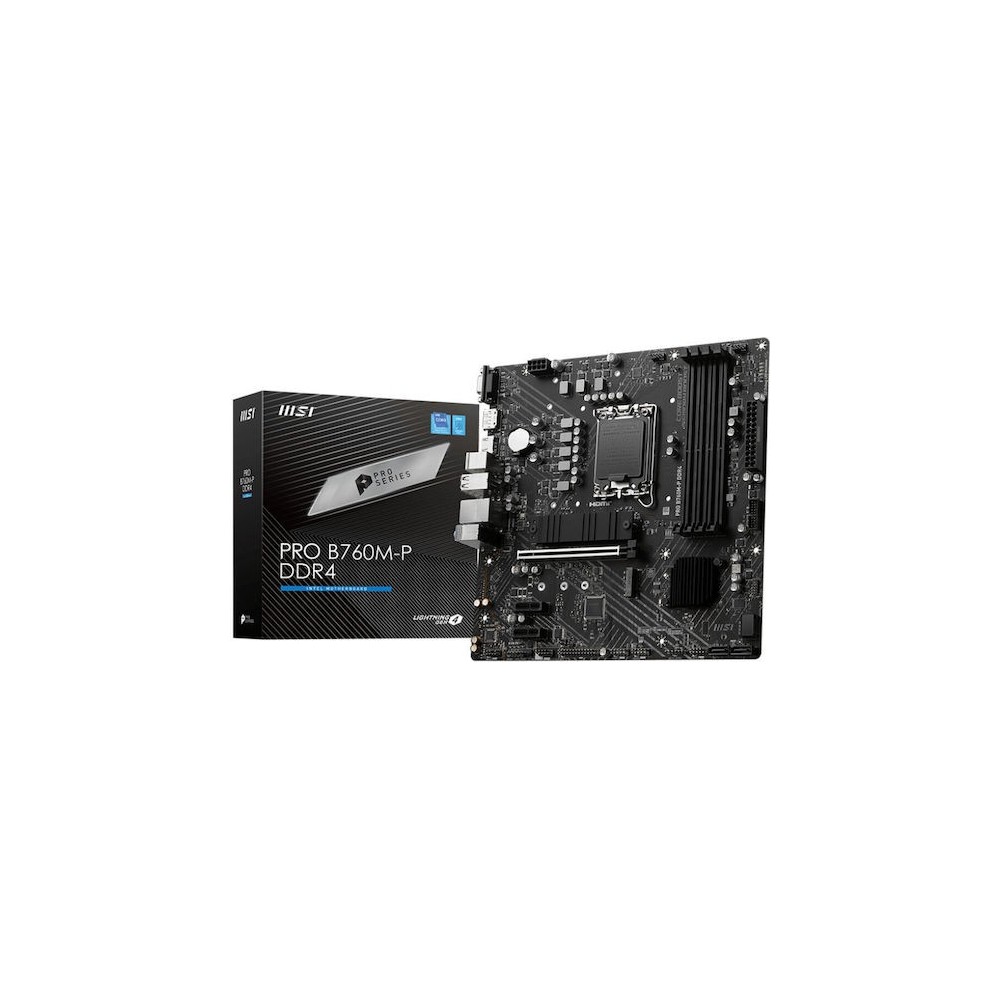 MSI PRO B760M|P | Micro|ATX για Gamers | Επαγγελματίες