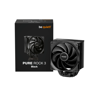 BEQUIET PURE ROCK 3 BLACK BK039
