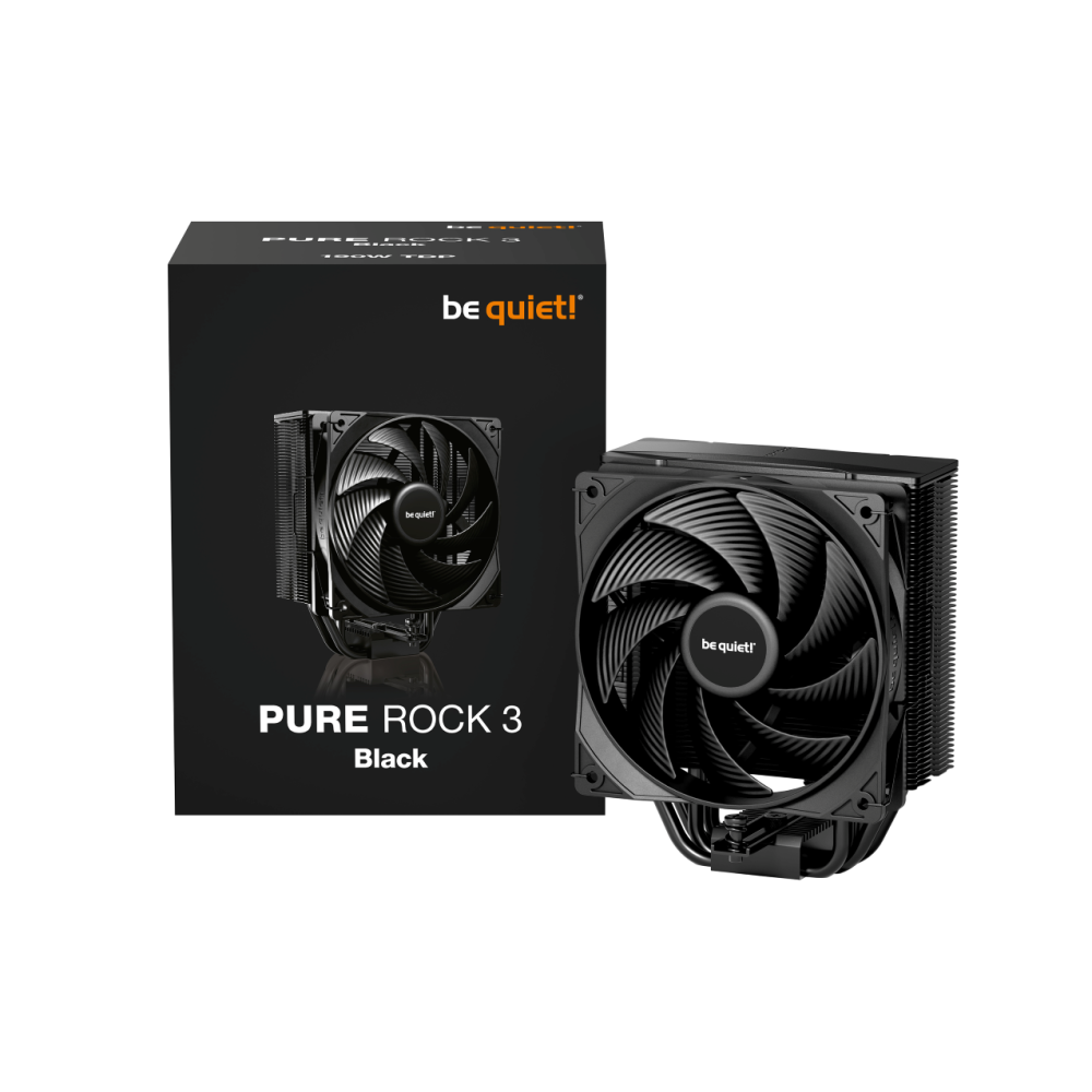 BEQUIET PURE ROCK 3 BLACK BK039