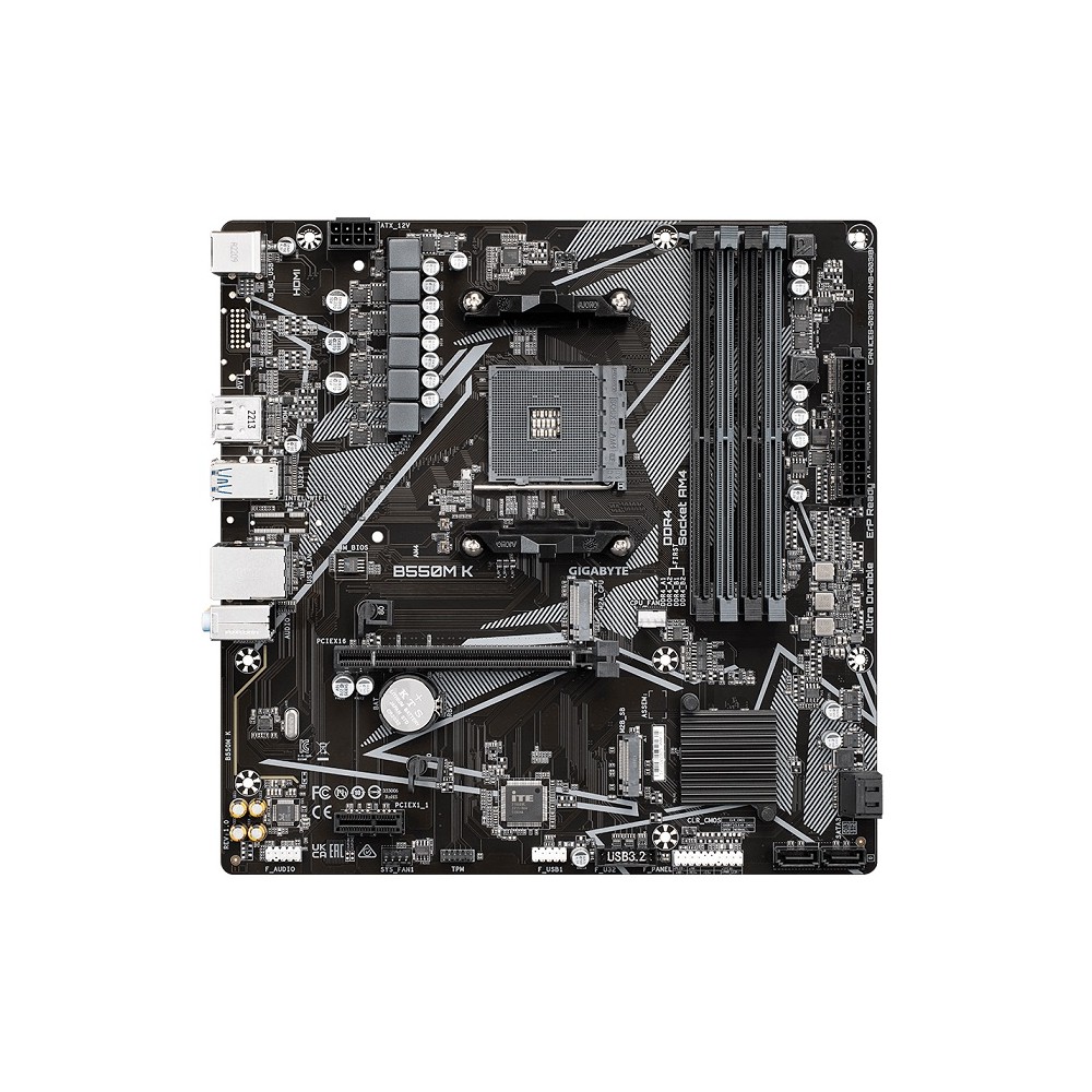GIGABYTE B550M K /AM4/ DDR4 /mATX